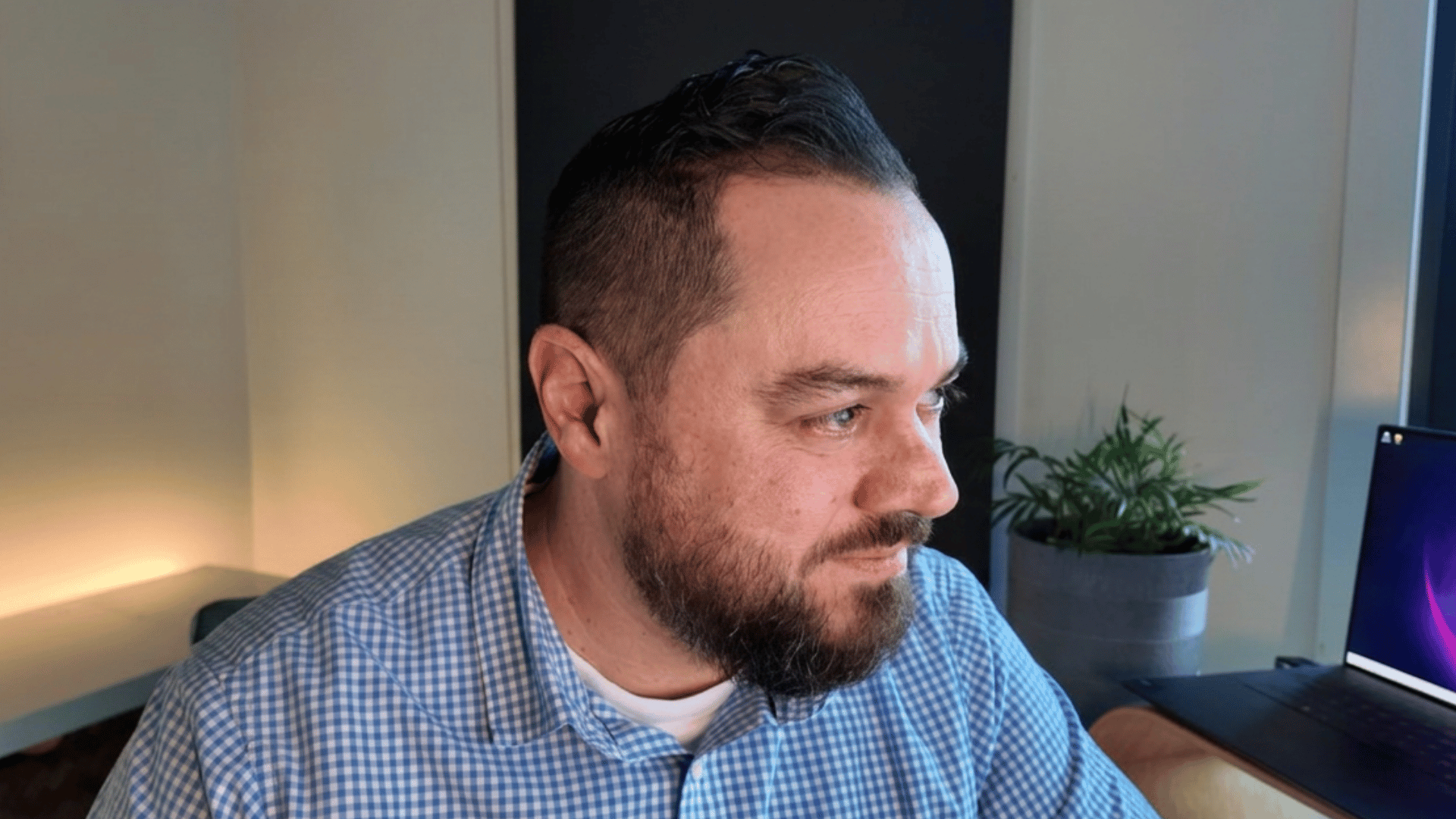 HappySideProfile
